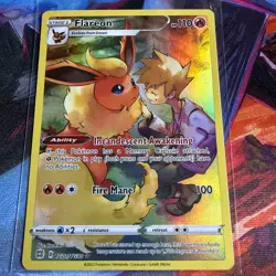 Flareon TG01/TG30 SWSH09: Brilliant Stars Trainer Gallery Ultra Rare NM Pokemon - Image 1