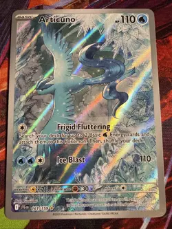 Articuno 161/159 NM SV09: Journey Together Illustration Rare Pokemon TCG - Image 1