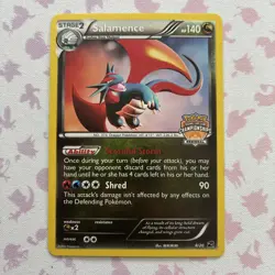 REGIONAL SALAMENCE PROMO Dragon Vault Pokemon 8/20 | NORMAL | LP - Image 1