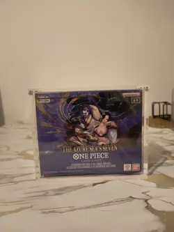 One Piece TCG OP14-EB04 The Azure Sea's Seven Booster Box English Sealed + Case - Image 1