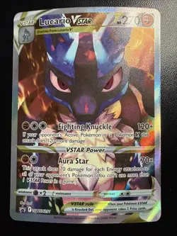 Lucario VSTAR SWSH291 Holo Sword & Shield Promo Pokemon Card - Image 1