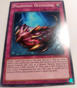 Yugioh Paleozoic Olenoides TDIL-EN095 Common 1st Ed Trading Game Card - Image 1