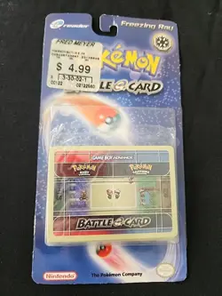 NEW! Pokemon (GBA) Freezing Ray E-Reader Battle Card Set Ruby&Sapphire - Image 1