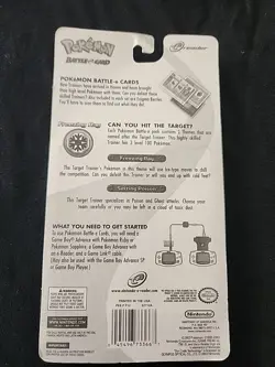 NEW! Pokemon (GBA) Freezing Ray E-Reader Battle Card Set Ruby&Sapphire - Image 2