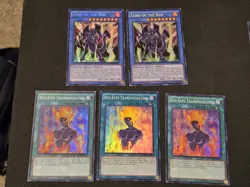 2x Lord of the Red DRL2-EN016 3x Red-Eyes Transmigration DRL2-EN017 NM Yugioh - Image 1