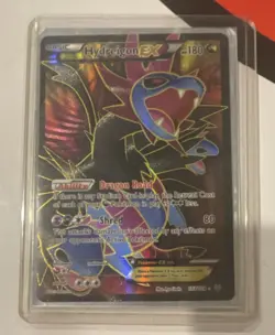 Pokemon Hydreigon EX Full Art Ultra Rare Holo Roaring Skies 103/108 180 HP Card - Image 1