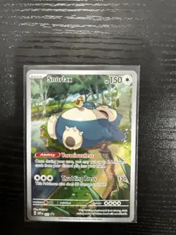 Snorlax 051 Sv: Scarlet & Violet Promo Cards Holo - Image 1