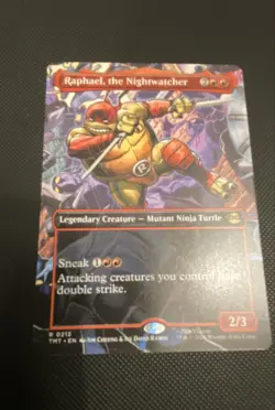 Raphael, the Nightwatcher (Borderless) Teenage Mutant Ninja Turtles MTG - Image 1
