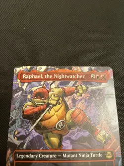 Raphael, the Nightwatcher (Borderless) Teenage Mutant Ninja Turtles MTG - Image 2