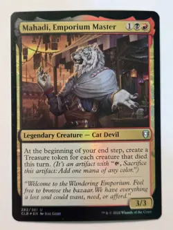 MTG Mahadi, Emporium Master CL: Battle for Baldur's Gate 282/361 Foil Uncommon - Image 2