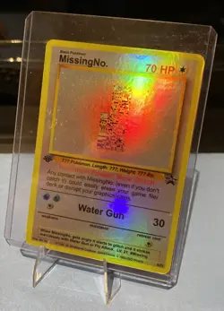 Pokemon MissingNo. Holo Black Promo Star Englisch Near Mint No PSA No BGS 1999 - Image 1