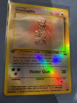 Pokemon MissingNo. Holo Black Promo Star Englisch Near Mint No PSA No BGS 1999 - Image 2