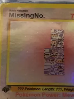 Pokemon MissingNo. Holo Black Promo Star Englisch Near Mint No PSA No BGS 1999 - Image 3