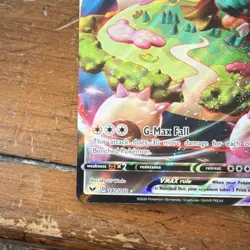 Pokemon Snorlax VMAX 142/202 Swsh01 Sword & Shield Full Art Holo Ultra Rare 2020 - Image 5