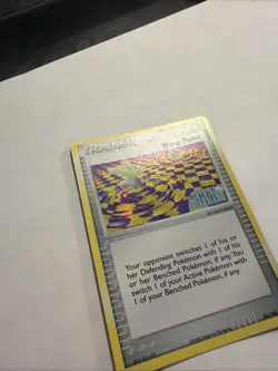 2006 Pokemon Warp Point 84/100 Crystal Guardians stamped holo LP+ - Image 2