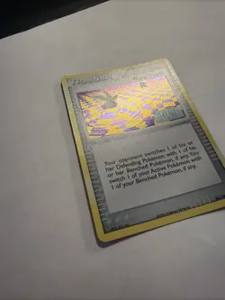 2006 Pokemon Warp Point 84/100 Crystal Guardians stamped holo LP+ - Image 3