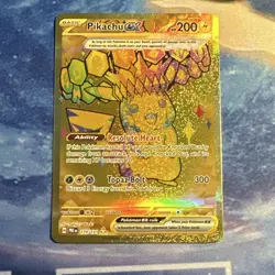 Pokemon Pikachu Ex 179/131 Sv: Prismatic Evolutions Hyper Rare Holo 200 HP - Image 2