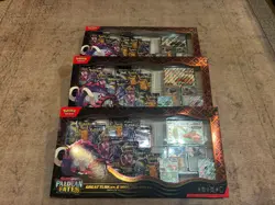 Lot of 3 | Pokemon PALDEAN FATES Great Tusk Iron Treads Ex Premium Collection - Image 2