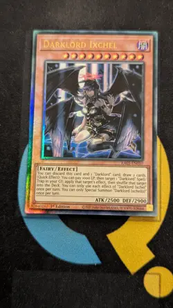 RA05-EN010 Darklord Ixchel Ultimate Rare 1st Ed YuGiOh - Image 1