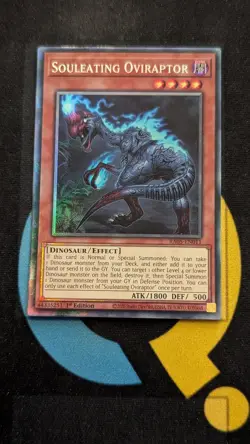RA05-EN011 Souleating Oviraptor Collector's Rare 1st Ed YuGiOh - Image 1