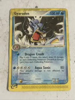 Pokemon Gyarados EX Dragon TCG Uncommon Card 32/97 Regular DMG - Image 1