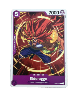 New: One Piece CCG Eldoraggo OP06-070 Wings of the Captain Regular Common - Image 1