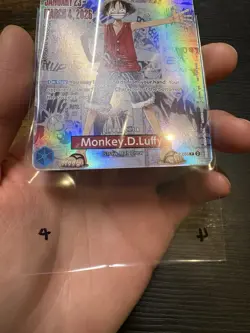 One Piece College Basketball US Voyage Monkey D. Luffy Trading Card 2026 - Image 4