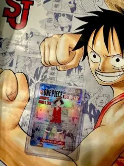 One Piece Monkey D. Luffy College Basketball US Voyage Holo Card English 2026 - Image 1