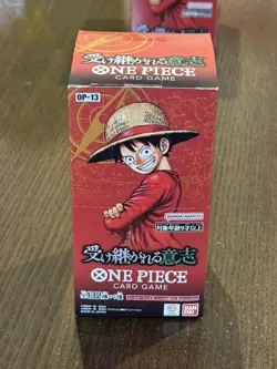 One Piece TCG OP-13 Carrying On His Will Booster Box Japanese Sealed - Image 1