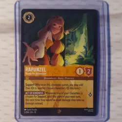 Disney Lorcana Rapunzel-Ready for Adventure The First Chapter 3/204 Regular ENG - Image 1