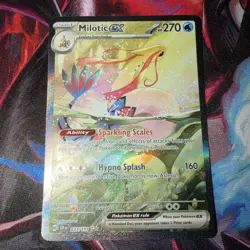 Pokemon TCG Milotic EX Special Illustration Rare Card 237/191 Surging Sparks - Image 1