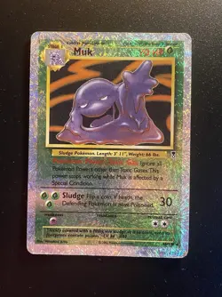 Pokemon Card - Muk 16/110 Reverse Holo - Legendary Collection-ENG-LP - Image 1