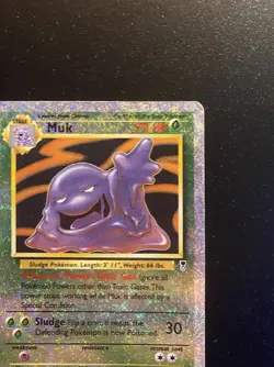 Pokemon Card - Muk 16/110 Reverse Holo - Legendary Collection-ENG-LP - Image 3