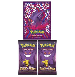Mega Gengar Individual Card Sleeve Pokemon Center 2 Trick Or Trade Packs - Image 2