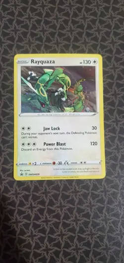 Pokemon Rayquaza - Promo SWSH: Sword & Shield Promo Cards SWSH029 NM - Image 1