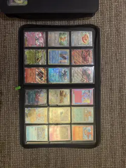 Pokemon Cards singles with binders - Image 2