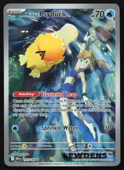 Misty's Psyduck - 194/182 - Illustration Rare - Destined Rivals - Pokemon Card 1 - Image 1