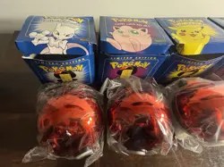 SEALED Pokemon 23K Gold Plated Cards Limited Edition BLUE Set of 6 Burger King - Image 2