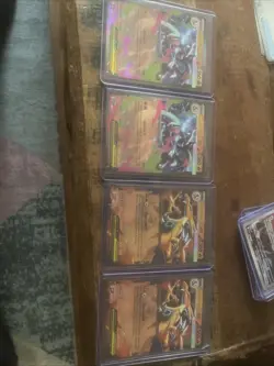 Pokemon TCG Charizard Tin Black Promo Cards (2 of Each) Mint Condition UK - Image 1