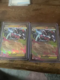 Pokemon TCG Charizard Tin Black Promo Cards (2 of Each) Mint Condition UK - Image 3