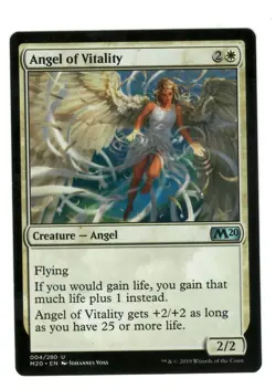 MTG Angel of Vitality Core Set 2020 Magic The Gathering TCG - Image 1