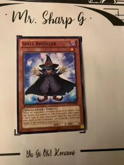 SPELL RECYCLER - 1st EDITION JOTL-EN004 ENGLISH Yu-Gi-OH! CARD COMMON KONAMI - Image 2