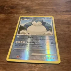 Pokemon TCG Snorlax Diamond & Pearl 37/130 Reverse Holo Rare - Image 2