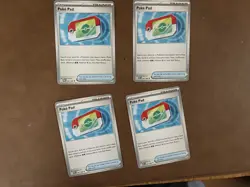 4x Poke Pad 081/088 NM Pokemon Perfect Order Playset - Image 1