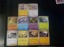 Pokemon Cards -Paradox Rift 10 Card Lot (3 Holo) - Image 1