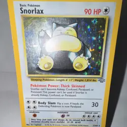 Pokemon Snorlax Jungle Holo Rare 11/64 90 HP Basic 1999 The Pokemon Company - Image 3