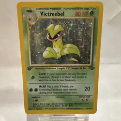 Pokemon Victreebel Jungle Holo Rare 14/64 80 HP Stage 2 1st Edition English WOTC - Image 1