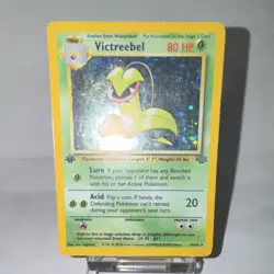 Pokemon Victreebel Jungle Holo Rare 14/64 80 HP Stage 2 1st Edition English WOTC - Image 2