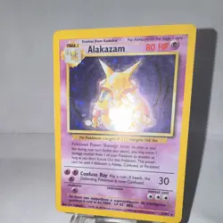 Pokemon Alakazam Base Set Holo Rare 1/102 80 HP Stage 2 1999 Wizards - Image 2