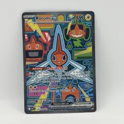 Rotom ex 126/094 SIR Full Art Holo Pokemon Mega Evolution Phantasmal Flames - Image 1